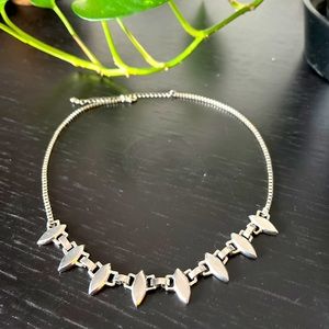 H&M Edgy Silver Necklace